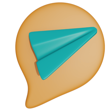 sending message 3d icon png