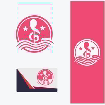 Echo Pulse Music Logo vector