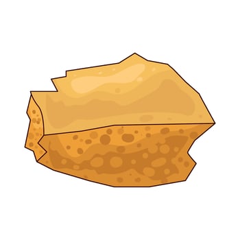 Illustration of Honeycomb Candy vector