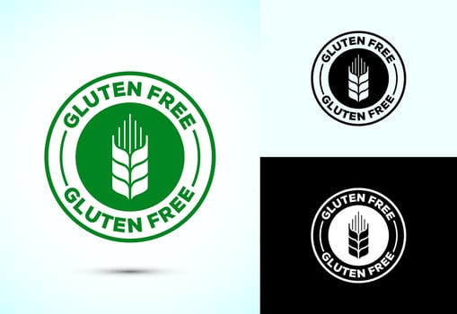 Gluten Free Icon Design Illustration vector