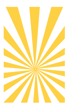 yellow sunburst graphic png
