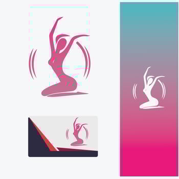 Feminine Touch women care logo vector