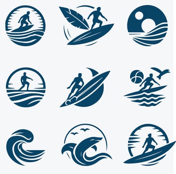 Endless Wave collection vector