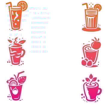 The Smoothie Spot collection logo vector