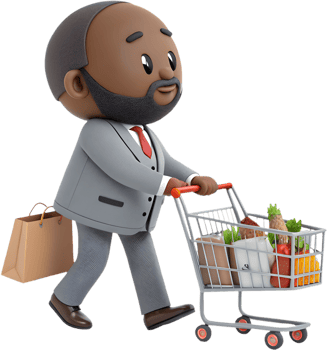 Adorable Cartoon Man Shows Playful, Relatable Daily Moments. . png