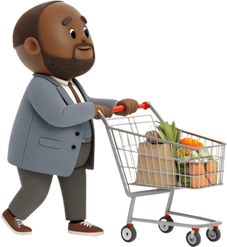 Happy Cartoon Man Character for Engaging Project Decorations. . png