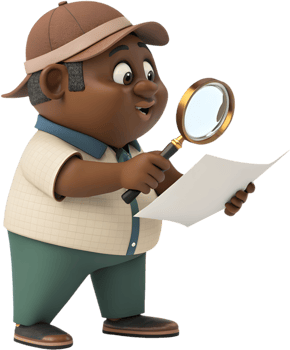 Adorable Cartoon Character Makes Workplace Challenges Enjoyably Playful. . png