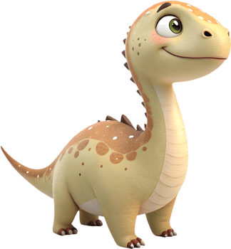 Playful Minmi Dinosaur Charms with Its Prehistoric Delight. . png