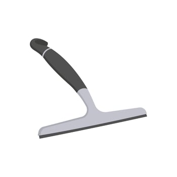 Squeegee Wipe Flat Icon, illustration vector