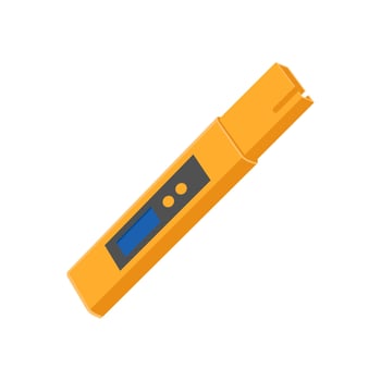 PH Meter Flat Icon, illustration vector