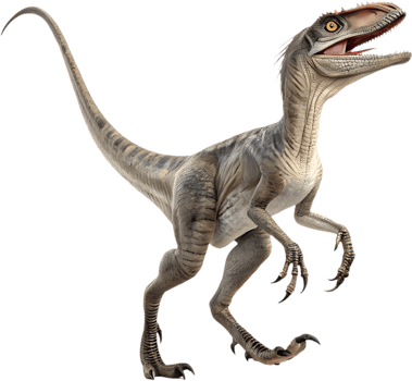 Velociraptor Clipart Adds Exciting Prehistoric Fun to Projects. . png