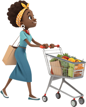 Cartoon Woman Clipart Illustrates Charming Daily Life Scenes. . png
