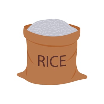 Rice Flat Icon, illustration vector