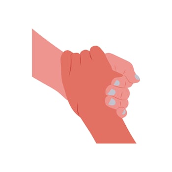 Helping Hand Illustration vector