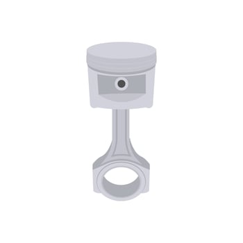 Piston, Automotive Illustration vector