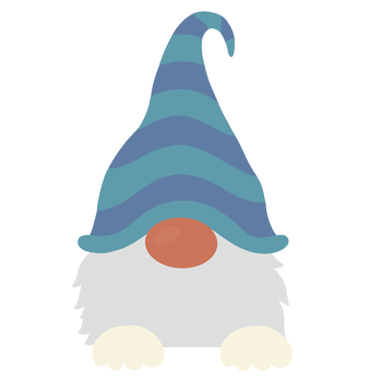 Cute Christmas Dwarf png