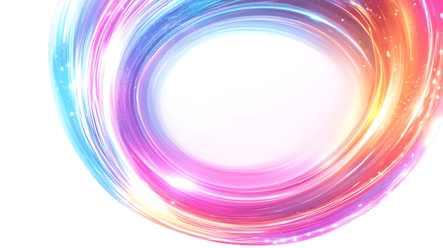 Vibrant Swirls Create Transparent Background Design png