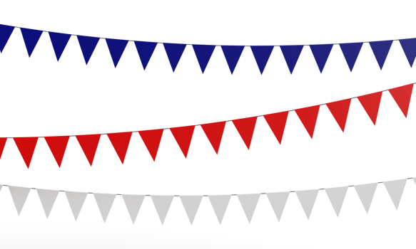 Red blue white coloe triangle flag street dicut object happy republic australia day sunday 26 january 2025 year asia country australian national celebration emblem event party government politic icon png