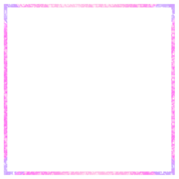 Shimmery pink and purple square frame png