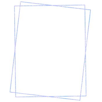 A glittery blue rectangle frame png