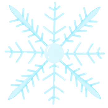 Snowflakes and Stars Border png
