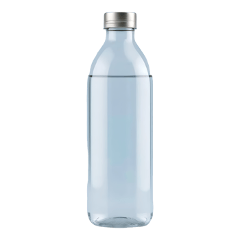 Clear Plastic Water Bottle png