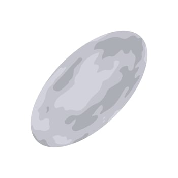 Haumea, Space Illustration vector