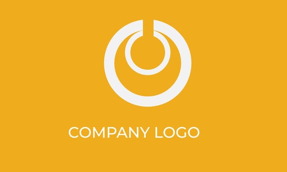 Double circle logo Elegant and creative Logo for your Business vector