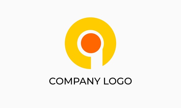 Great yellow logo Elegant and creative Logo for your Business vector