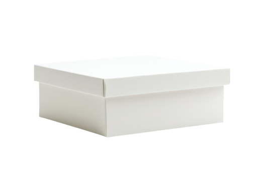 Simple white storage box for home organization indoor minimalist style png
