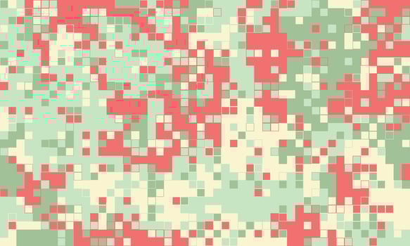 Tile in a row cool repeat. Covering pop screen fun. Inspiration random menu stacking. vector