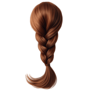 hair clipart realistic braid hair clipart transparent background png