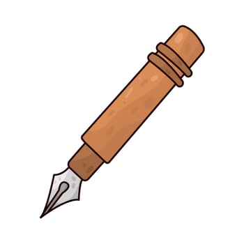 Illustration of Calligraphy Pen vector