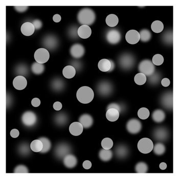 White Blur Circle With Bokeh Lights Background. png
