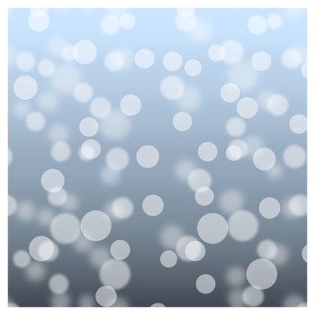 White Blur Circle With Blue Bokeh Lights Background. png