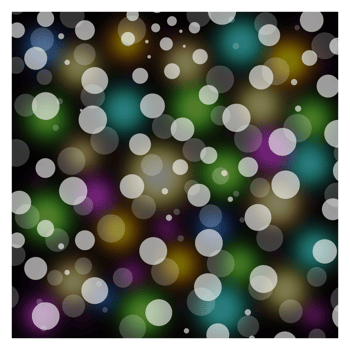 White Blur Circle With Bokeh colorful Lights Background. png