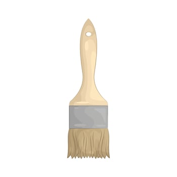 Illustration of paint brush vector