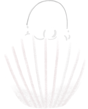 doodle hand drawn pearl purse png