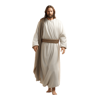 Serene Jesus Christ with Open Arms png