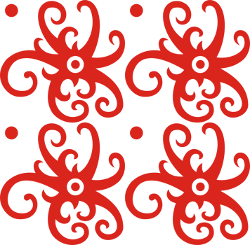 Indonesian Kalimantan Dayak motifs. Great for use in backgrounds, fabric motifs, etc png