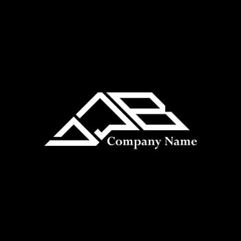DJB logo design, DJB simple and modern logo. DJB luxurious alphabet design vector