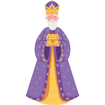 epiphany wise king with gift png