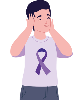epilepsy boy with shirt png