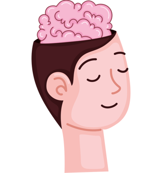 man with brain png