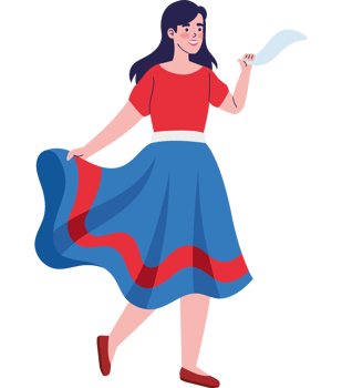 chile woman costume culture png