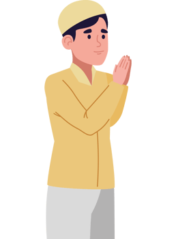 idul fitri man praying png