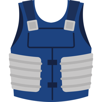 bulletproof police protection png