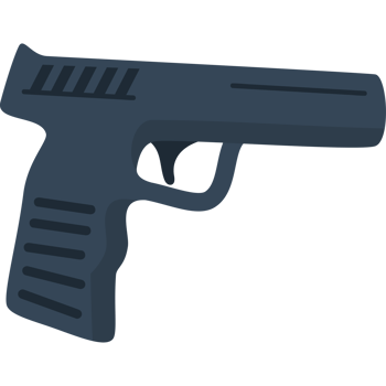 police gun automatic png