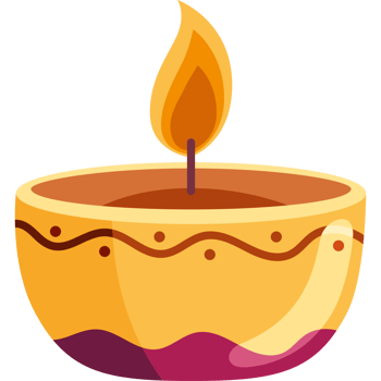 light candle decoration png