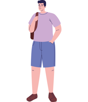 man wearing spring clothes png